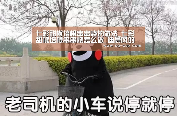 七彩甜椒培根串串烧的做法_七彩甜椒培根串串烧怎么做_迪晨风的菜谱“PG虎机”(图2) PG虎机